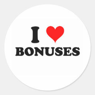 Sticker Rond J'aime des bonifications