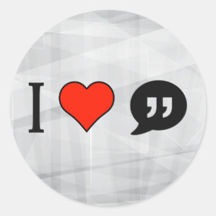 Sticker Rond J'aime l'annotation