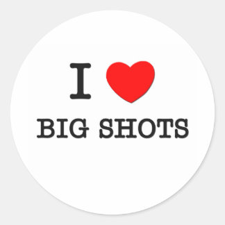 Sticker Rond J'Aime Les Grosses Chaussures