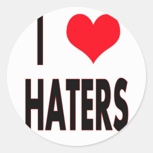 Sticker Rond J'aime les haïteurs