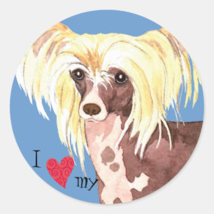 Sticker Rond J'aime ma pilée chinoise
