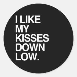 Sticker Rond J'AIME MES BAISERS BAS - BLANC -.png
