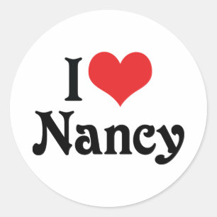 Sticker Rond J'aime Nancy