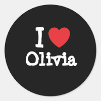 J'aime Olivia coeur T-shirt