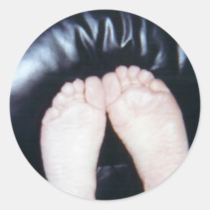 STICKER ROND J'AIME SES PIEDS