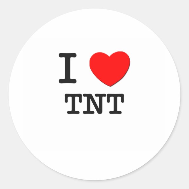 Sticker Rond J'Aime Tnt (Devant)