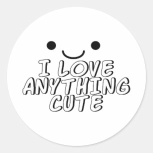 Sticker Rond J'Aime Tout Ce Qui Est Mal