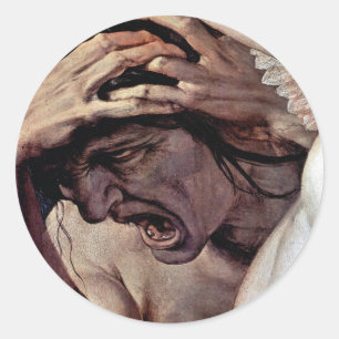 Sticker Rond Jalousie