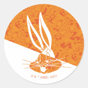 Sticker Rond JAM SPACE : UN NOUVEAU LEGAC™   BUGS BUNNY™ Mod Mo