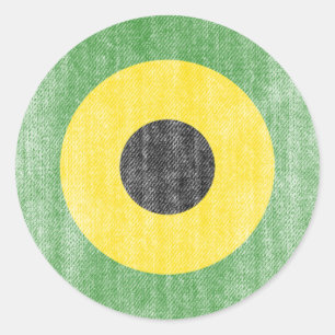 STICKER ROND JAMAICA