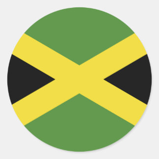 Sticker Rond Jamaïque
