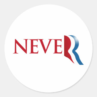 Sticker Rond Jamais Romney.png