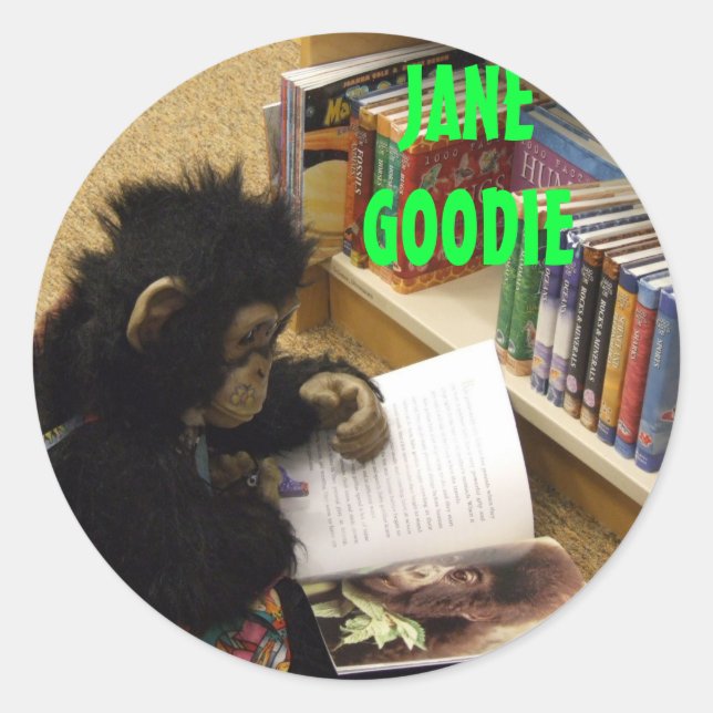 Sticker Rond jane's partout en 2013, JANE GOODIE, JANE GOODIE (Devant)