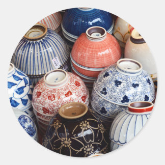 Sticker Rond Japanese Bowls: Tokyo