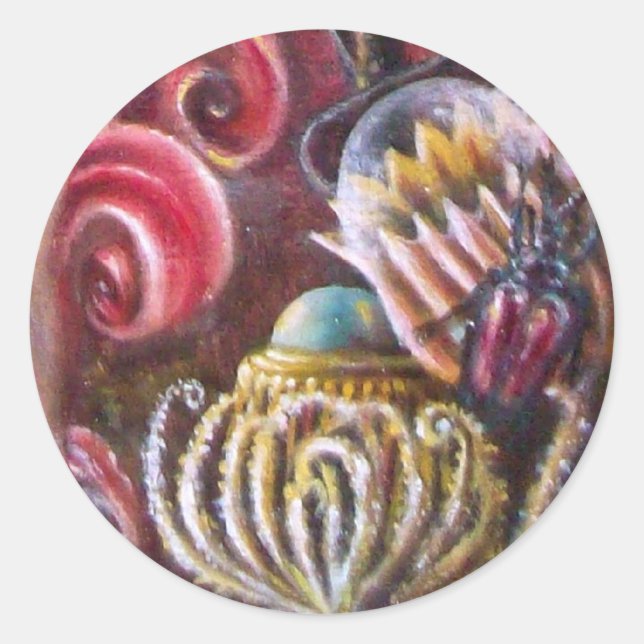 Sticker Rond JARDIN DE MELISSA .details (Devant)