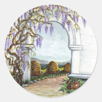 Sticker Rond jardin du bekeeper