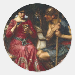 Sticker Rond Jason et Medea