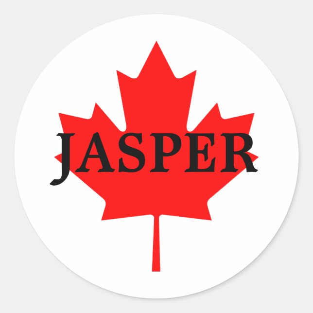 STICKER ROND JASPER (Devant)
