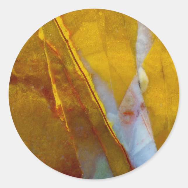 Sticker Rond Jasper de Piute (Devant)