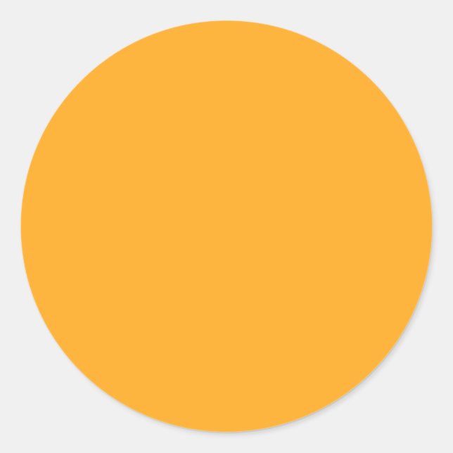 Sticker Rond Jaune clair (Crayola) (couleur solide) (Devant)