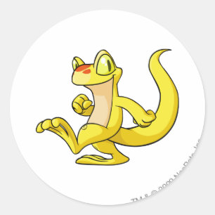 Sticker Rond Jaune de Techo