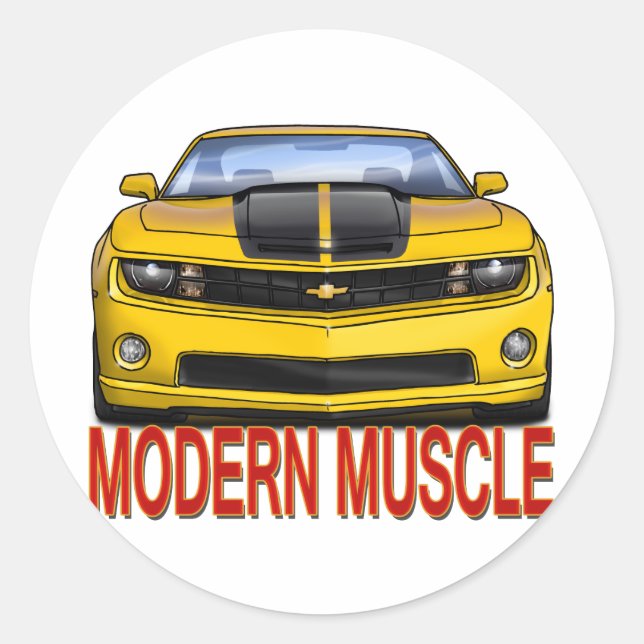 Sticker Rond JAUNE_FRONT_CAMARO.png (Devant)