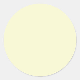 Sticker Rond Jaune Light Goldenrod