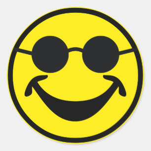 Sticker Rond Jaune sans visibilité + votre backg. et idées