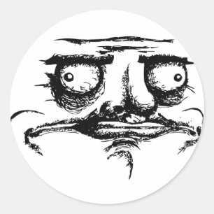 Sticker Rond J'autocollant de Gusta