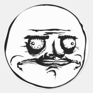 Sticker Rond J'autocollant de gusta