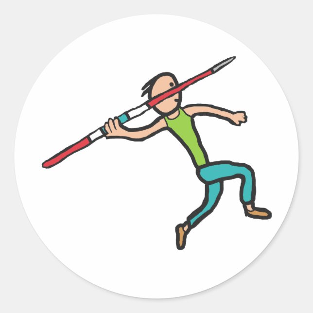 Sticker Rond Javelin (Devant)
