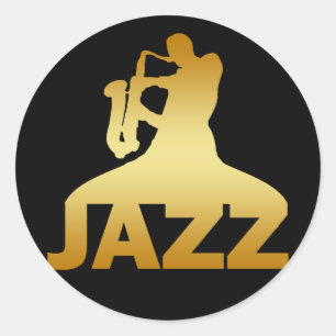 STICKER ROND JAZZ