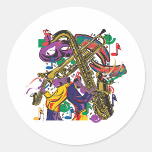 Sticker Rond JAZZy