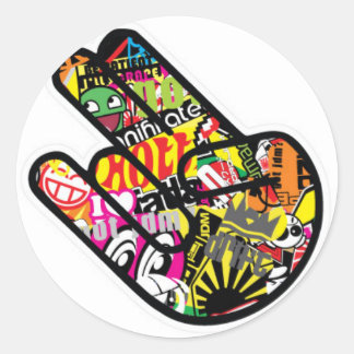 Sticker Rond Jdm