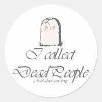 Je collectionne les morts