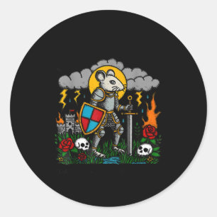 Sticker Rond Je dois continuer car je ne sais pas quoi d'autre