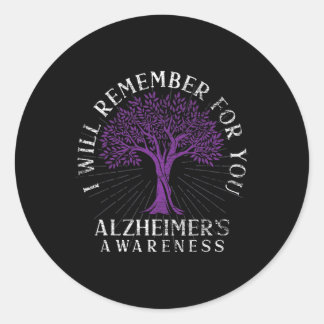 Sticker Rond Je Me Souviendrai De Vous Démence Heimerheimers Aw