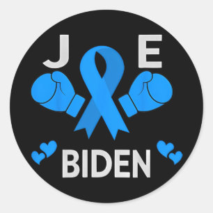 Sticker Rond Je Me Trouve Avec Joe Biden 2