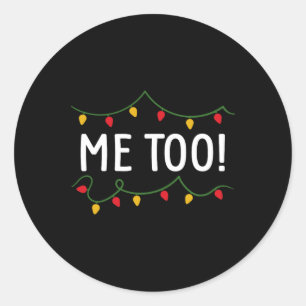 Sticker Rond Je ne fais pas de correspondance avec les vêtement