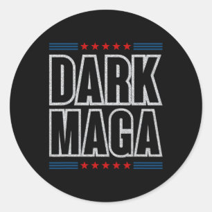 Sticker Rond Je ne suis pas seulement Sombre Trump Élections 20