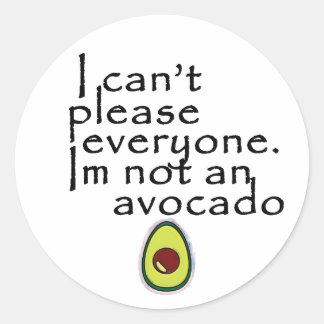Sticker Rond Je ne suis pas un avocat !