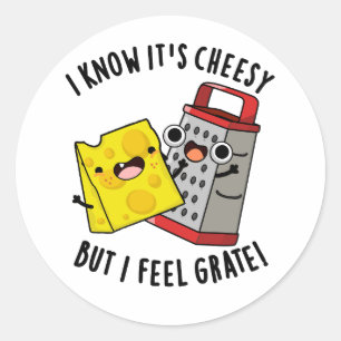 Sticker Rond Je sais que c'est ringard mais je ressens un jeu d