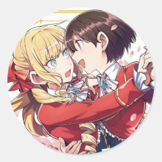 Sticker Rond Je suis amoureux de la Villainess | WataOshi