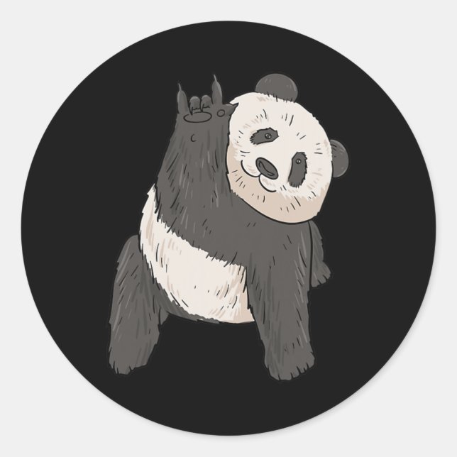 Sticker Rond Je suis conscient de la perte auditive des gestes  (Devant)