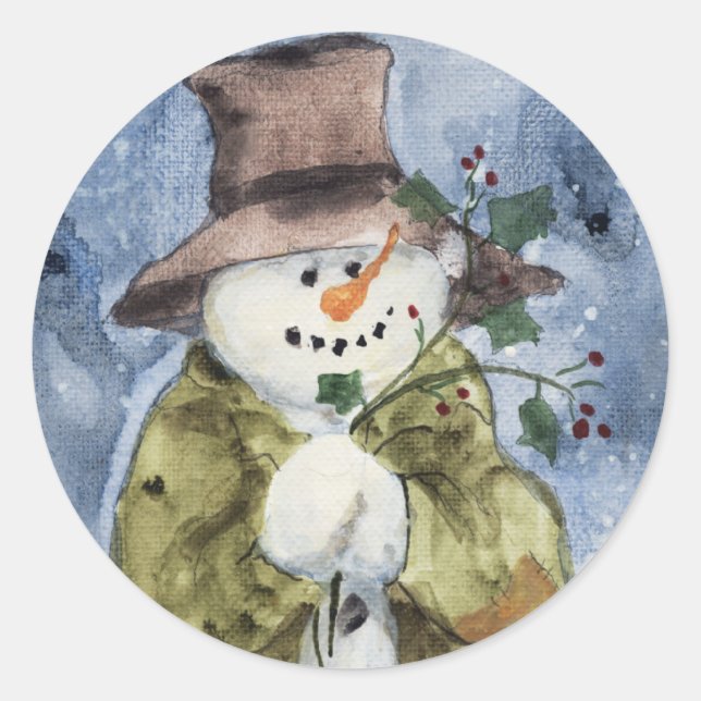 STICKER ROND JE SUIS EN TRAIN DE MELTER (Devant)