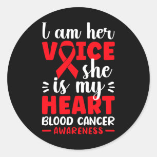 Sticker Rond Je Suis Sa Voix Elle Est Mon Coeur Accordée De Can