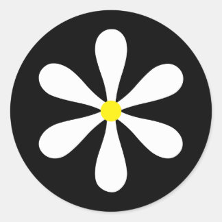 Sticker Rond Je suis un Daisy