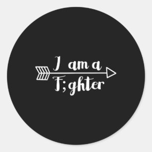 Sticker Rond Je Suis Un Semicolon De Lutte Sensibilisation À La