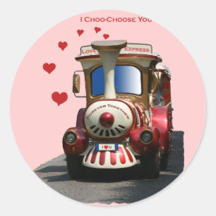 Sticker Rond Je Vous Choo-Choisis