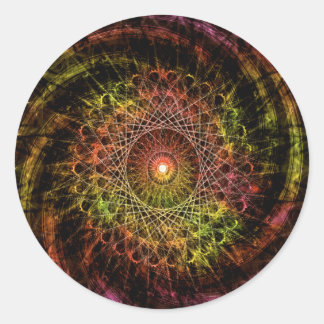 Sticker Rond Je Vous Suivrai.